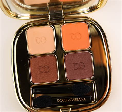 Dolce & Gabbana Cocoa Eyeshadow Quad Swatches, Photos, 